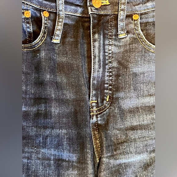 Madewell Women's Curvy Cali Demi-Boot Dark Wash Sz. 25" - Picture 8 of 8